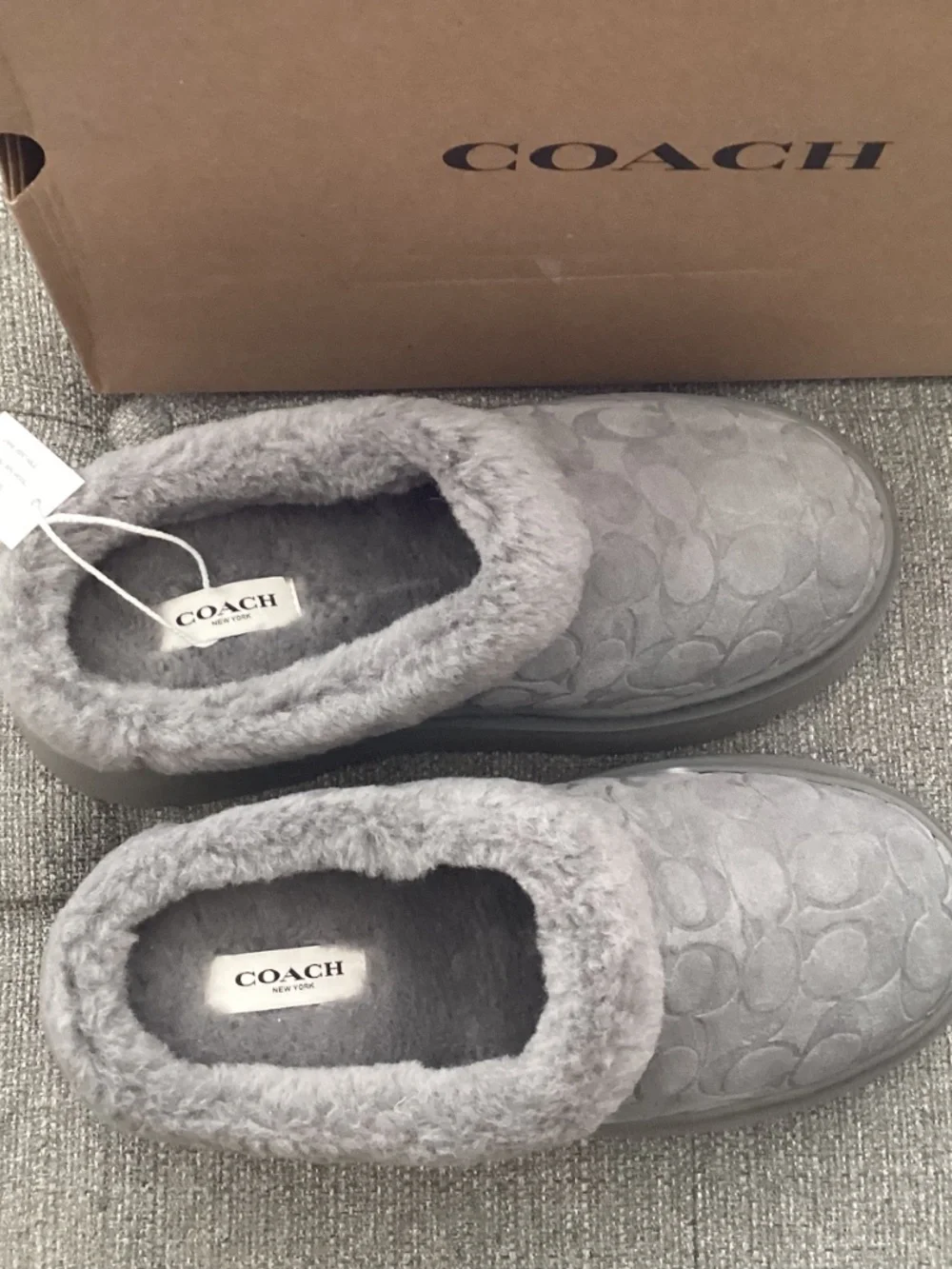 COACH Women's Cecelia Slip-On Platform Clogs, size 7